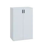 LN 3 - 7D kancelářská skříň, 2-dveřová, 1107x720x400, bílá